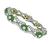 Estate 8.50ct Diamond 3.50ct Emerald Gold Bracelet