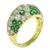 Diamond Emerald Gold Ring