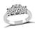 GIA 0.54ct Center Diamond 0.45ct Side Diamond Engagement Ring