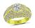 Estate GIA Certified 1.07ct Diamond Gold Engagement Ring