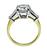 Platinum and Gold Diamond Engagement Ring