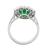 Emerald Diamond Engagement Ring