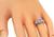 Round Brilliant Cut Diamond Platinum Engagement Ring
