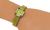 18k Yellow Gold Diamond Emerald Watch by Chopard