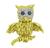 Estate Sapphire Diamond Gold Owl Pin