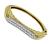 Estate Oscar Heyman 2.50ct Diamond Gold and Platinum Bangle