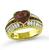 Estate 2.85ct Rubellite 1.41ct Diamond Gold Ring