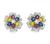 Sapphire Diamond Jewelry Set