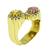 Sapphire Diamond Gold Ring
