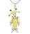 Estate Multi Precious Gemstone Diamond Gold Clown Pendant