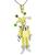 Round Cut Multi Precious Gemstone Diamond 18k Yellow and White Gold Clown Pendant