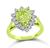 Estate GIA Certified 1.68ct Natural Fancy Yellow Diamond Engagement Ring
