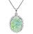 Estate 11.54ct Opal 0.89ct Diamond Pendant