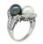 Pearl Diamond Ring