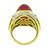 18k Gold Diamond Tourmaline Ring