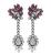 Estate 5.00ct Ruby 2.00ct Diamond Chandelier Earrings