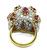 18k Gold Diamond Ruby Ring