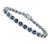 Estate 25.00ct Sapphire 1.65ct Diamond Bracelet