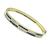 Estate 1.25ct Diamond 1.50ct Sapphire Gold Bangle