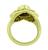 18k Yellow Gold Diamond Sapphire Ring