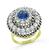 Estate 2.00ct Diamond 1.00ct Sapphire Gold Ring