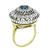 Sapphire Diamond Gold Ring