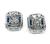 14k Gold Diamond Sapphire Earrings