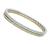 Estate Suite of Two 1.66ct Diamond Yellow and White Gold Bangle