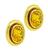 Oval Cut Citrine 18k Yellow Gold Earrings by Tiffany & Co