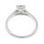 Radiant Cut Diamond Platinum Lucida Solitaire Engagement Ring by Tiffany & Co