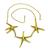 18k Yellow Gold Starfish Necklace by Tiffany & Co