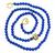 18k Yellow Gold Lapis Bead Necklace by Tiffany & Co