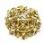 Diamond Ruby Gold Pin