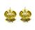 18k Gold Diamond Earrings