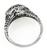 14k Gold Diamond Art Deco Engagement Ring