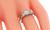 1920s Old Mine Cut Diamond Platinum Engagement Ring