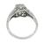 0.95ct Diamond Art Deco Engagement Ring