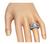 Vintage 3.29cttw Diamond Platinum Ring