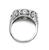 Platinum Diamond Art Deco Ring