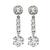 Vintage 1.96cttw Diamond Drop Earrings