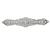 Vintage Old European Cut Diamond Platinum Pin