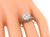 Edwardian Old Mine Cut Diamond Platinum Engagement Ring