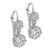 Estate GIA 4.18cttw Diamond Dangling Earrings