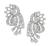 1950s 4.50ct Diamond Platinum Earrings