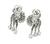 Platinum diamond Earrings