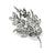 18k White Gold Diamond Pin