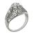 Edwardian 0.89ct Diamond Engagement Ring