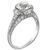 1.52ct Diamond Art Deco Engagement Ring