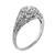 0.63ct Diamond Art Deco Engagement Ring